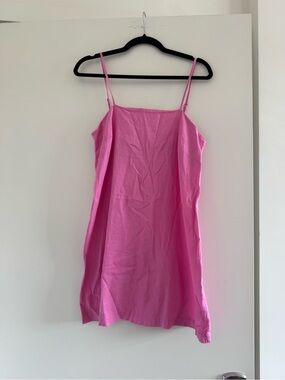 a new day Pink Spaghetti-Strap Mini Dress